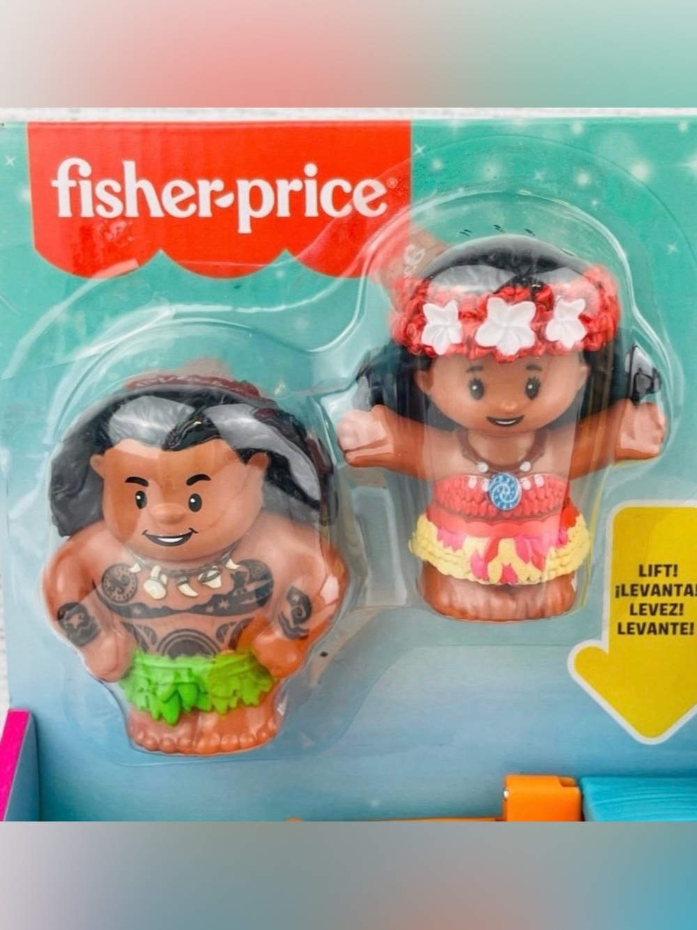 Fisher Price Little People Disney Moana & Mauis Canoe Playset - NEW - Picture 4 of 8